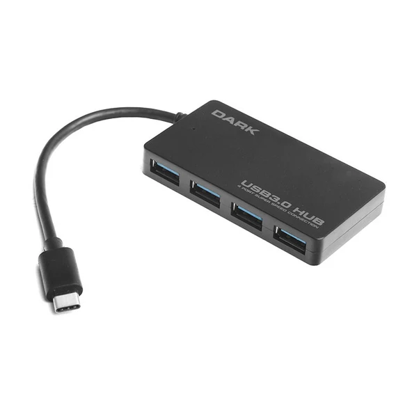 Connect Master U31X4 Usb3.1 Type-C To 4 Port Type-A Hub - Resim 2