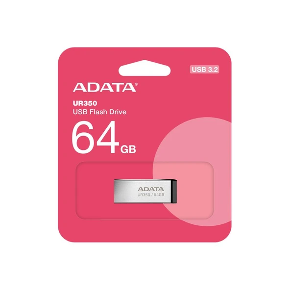 Adata Ur350-64G 64Gb Usb 3.2 Gen1 Metal Flash Bellek ürün görseli 1