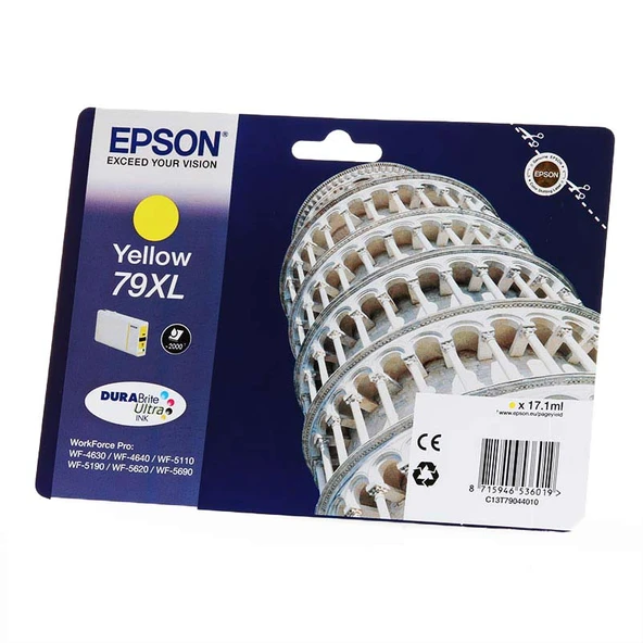 Wp5110-5190 Yellow Sarı Yüksek Kapasite Mürekkep Katuş T79044010 ürün görseli 1