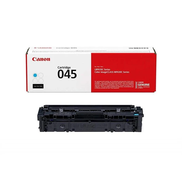 Cyan Mavi 1.1300 Sayfa Kapasiteli Toner Mf635-631 Lbp613 Crg-045 C ürün görseli 1
