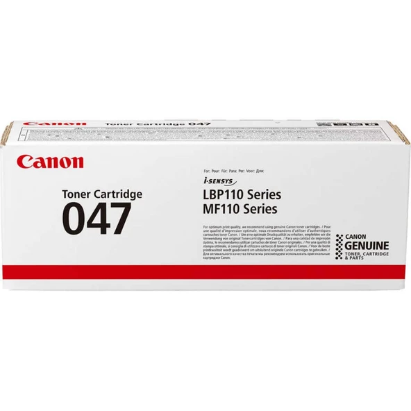 CRG-047 Black Siyah Lazer Toner ürün görseli 1