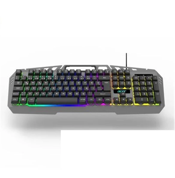Acer Okw213 Siyah Rgb Rainbow Backlit Gaming Keyboard Rainbow Kablolu Klavye Kablo Uzunluğu 1,5 Metre ürün görseli 1