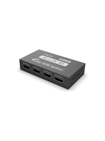 İnca İhsk-430 Hdmi Splitter 1 İn 4Out 4K@30Hz Switch (Giriş 1 Hdmi,Çıkış 4 Hdmi) ürün görseli 1