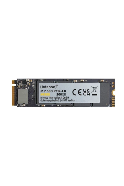 Intenso 500Gb Mi500 Gen.4X4 Nvme 1.4 Ssd 5300Mb-4000Mb-S Ssd Harddisk ürün görseli 1
