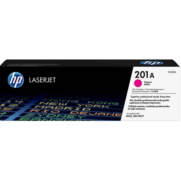 201A Magenta Kırmızı 1.400 Sayfa Toner Cf403A ürün görseli 1