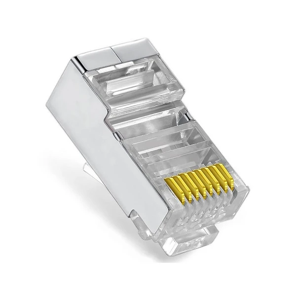 Nm026 Rj-45 Metal Cat6 Konnektör (20 Li Paket) ürün görseli 1