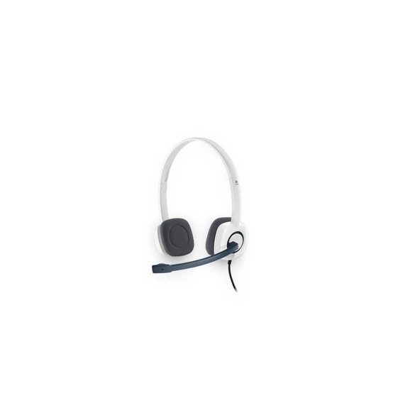 H150 Stereo Beyaz Mikrofonlu Kulaklık 981-000350 ürün görseli 1