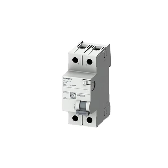 Siemens Monofaze 2P 63A 30ma Kaçak Akım Koruma Rölesi (Hayat Koruma Rölesi) 5SV5316-6 ürün görseli 1