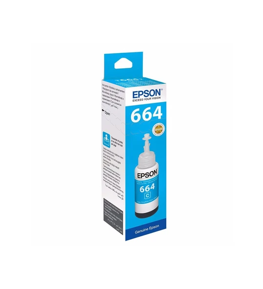 T6642 Cyan Mavi Şişe Mürekkep T66424A ürün görseli 1