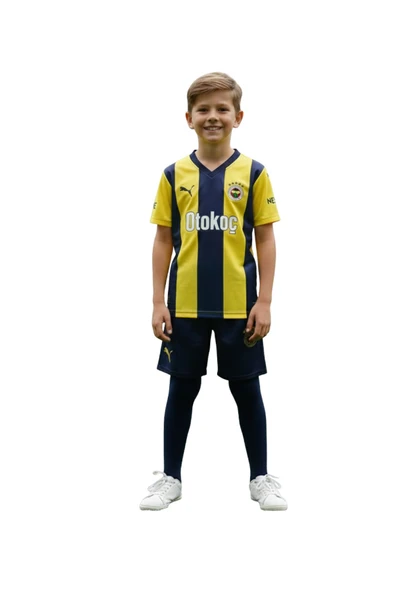 FENERBAHÇE LİSANSLI ÇOCUK FORMA ŞORT SETİ ürün görseli 1