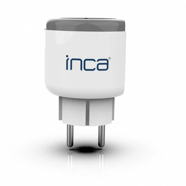 İnca İwa-283 16A Bluetooth Wi-Fi Akım Korumalı Akıllı Priz (Zamanlama,Geri Sayım,Sesle Kontrol,Güç) ürün görseli 1
