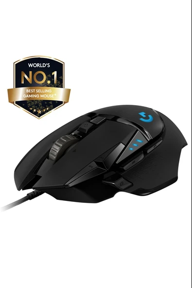 G502 Hero High Performance Wired Kablolu Gaming Oyuncu Mouse 16.000 Dpi Rgb Optik 910-005471 ürün görseli 1