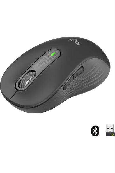 M650 L Signature Kablosuz Siyah Tam Boyutlu Mouse 910-006236 ürün görseli 1