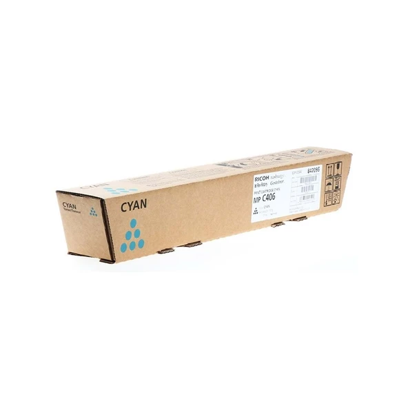 Mp C306 Cyan Mavi Orjinal Fotokopi Toneri Mp C307-406 ürün görseli 1