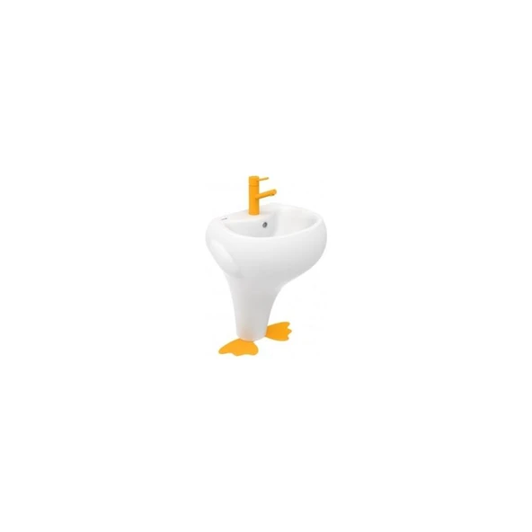 Ducky Lavabo Beyaz 40X52CM ürün görseli 1