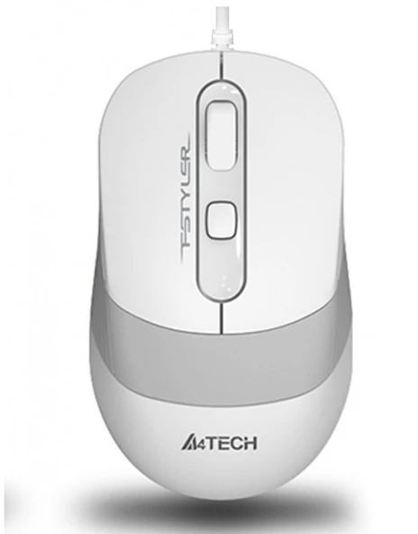 Fstyler Optik 1600 Dpi Usb Kablolu Mouse Beyaz FM10 ürün görseli 1