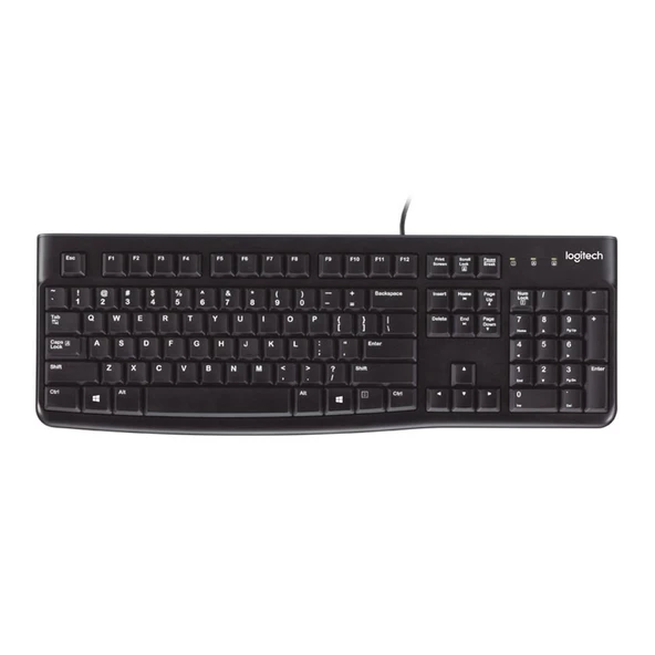 K120 Q Usb Siyah Kablolu Klavye 920-002505 ürün görseli 1