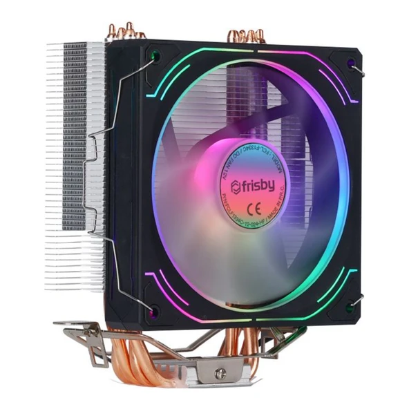 Frisby Fcl-F1334C İntel 1366-115X-1200-1700-Amd Am2-Am2+-Am3-Am4-Am5 Cpu İşlemci Fanı ürün görseli 1