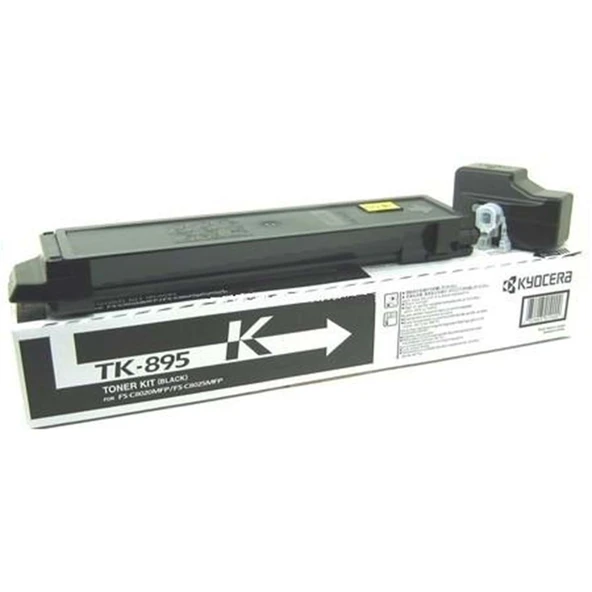 Tk-895K Black Siyah Orjinal Fotokopi Toneri Fs-C8020-8025-8520-8525 12.000 Sayfa ürün görseli 1