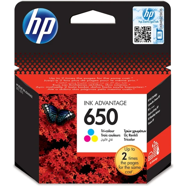 650 Color Renkli Kartuş Cz102Ae ürün görseli 1