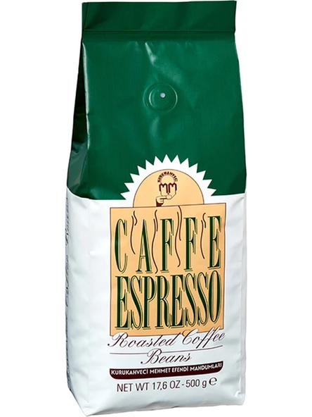 Mehmet Efendi 500 Gram Cafe Espresso Çekirdek Kahve Roasted Coffee No1 ürün görseli 1