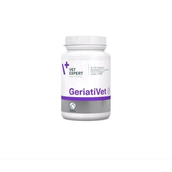 Vet Expert GeriatriVet Tablet - 7 Yaş Üzeri Küçük Irk Köpekler İçin Eklem, Kalp ve Göz Destekleyici ürün görseli 1