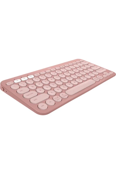 920-011861 K380S Pebble Keys 2 Bluetooth Pembe Kablosuz Klavye ürün görseli 1