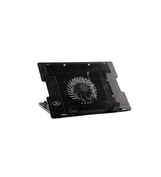 Txacnbergst Ergostand 14Cm Led Fan'Lı 5 Kademeli 2Xusb 9"-17" Notebook Soğutucu-Stand ürün görseli 1