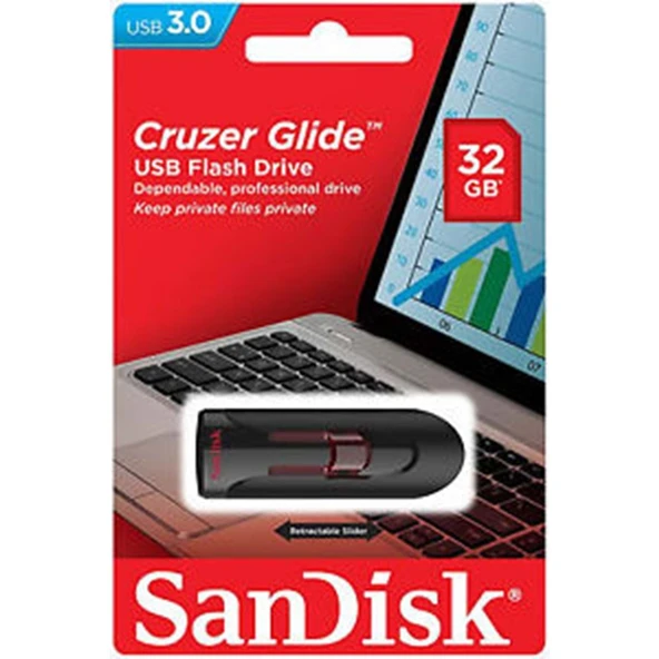 32Gb Cruzer Glide 3.0 Usb Flash Bellek Sdcz600-032G-G35 ürün görseli 1