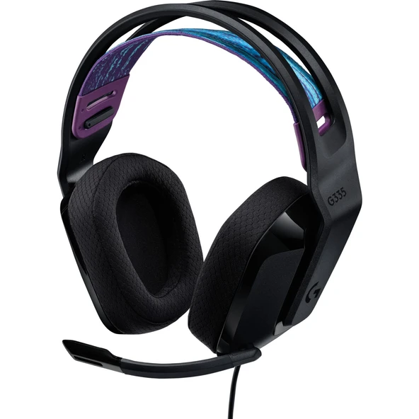 981-000978 G335 Siyah Gaming Oyuncu Kulaklığı ürün görseli 1