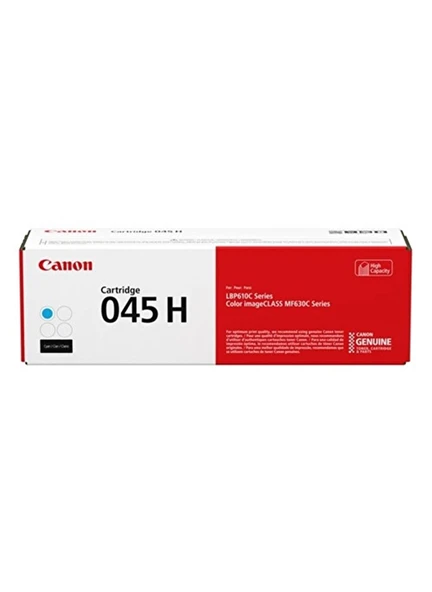 Cyan Mavi 2.200 Sayfa Kapasiteli Yüksek Kapasite Toner Mf635-631 Lbp613 Crg-045H C ürün görseli 1