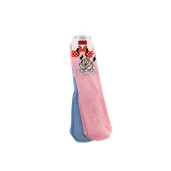 Limon Disney Minnie Mouse Çorap 2 li 9-10 Yaş ürün görseli 1
