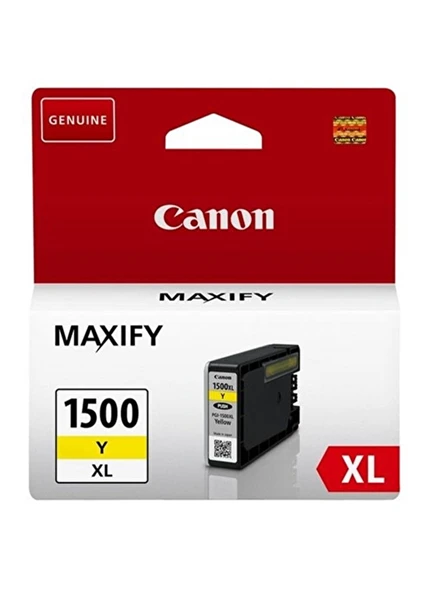 Yellow Sarı Mürekkep Kartuş Mb2050-2350 Pgi-1500Xl Y ürün görseli 1