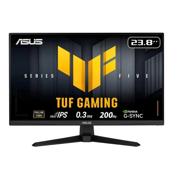 Asus 23.8" Tuf Gaming Vg249Q5R 200Hz 0.3Ms Full Hd Adaptive Sync Fast İps Gaming Monitör ürün görseli 1
