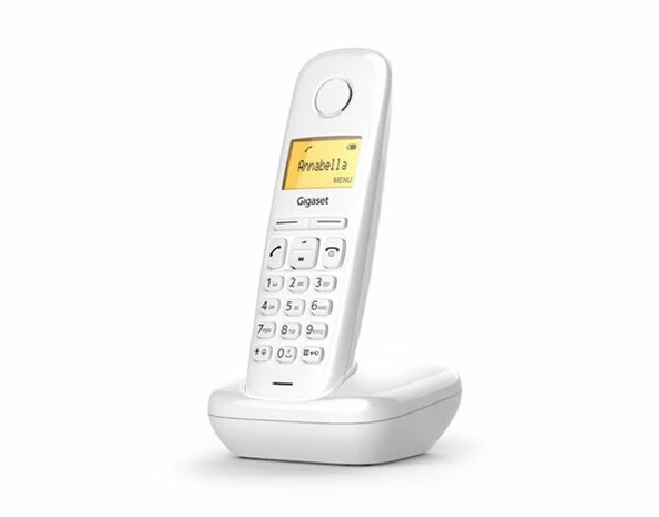 Beyaz Telsiz Dect Telefon A170 - Resim 3