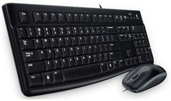 Mk120 Q Usb Standart Kablolu Klavye Mouse Set 920-002560 ürün görseli 1
