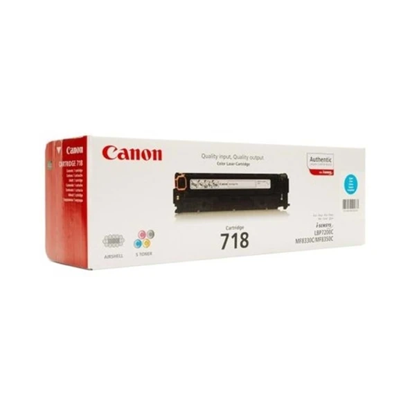 Crg-718C Cyan Mavi Toner Mf728-729 Mfc8350-8580 Lbp7210 ürün görseli 1