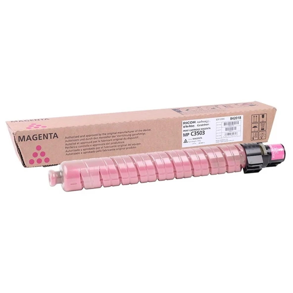 Mp C3503 Magenta Kırmızı Orjinal Fotokopi Toneri Mp C3003-3004 18.000 Sayfa ürün görseli 1