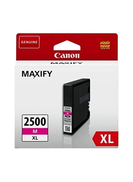 Pgi-2500Xl M Magenta Kırmızı Mürekkep Kartuş Mb4050-5050-5350 ürün görseli 1