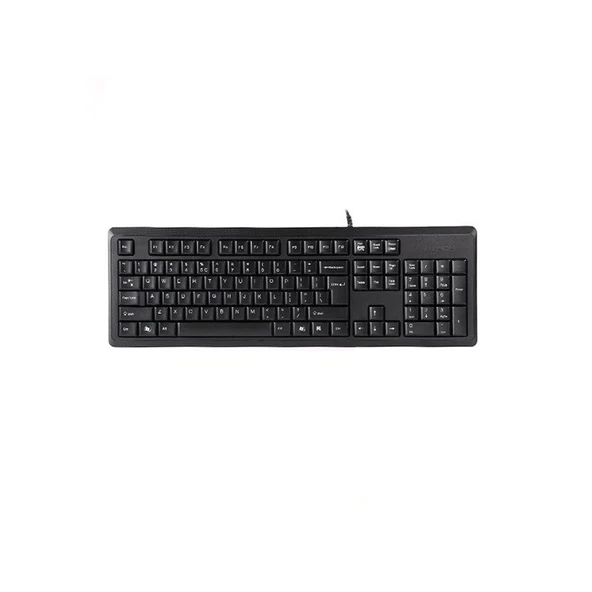 Q TR Usb Standart Kablolu Klavye Siyah KR-92 ürün görseli 1