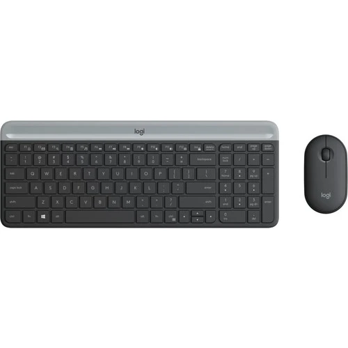 Mk470 Siyah Kablosuz Klavye Mouse Seti 920-009435 ürün görseli 1