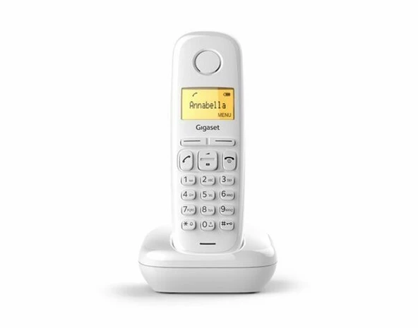 Beyaz Telsiz Dect Telefon A170 - Resim 2