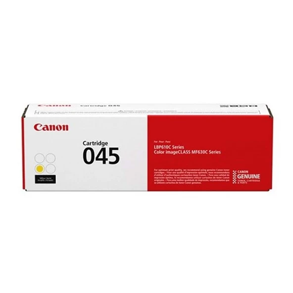 CRG-045 Y Yellow Sarı 1.300 Sayfa Toner Mf635-631 Lbp613 ürün görseli 1