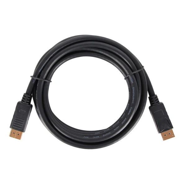 Siyah 3 Metre 1.2V Dp-M-Dp-M Kablo Cg631-B-3.0 ürün görseli 1