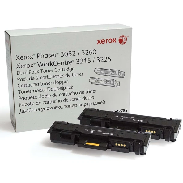 Phaser 3052-3260- Wc 3215-3225 Dual Pack 6.000 Sayfa 106R02782 ürün görseli 1