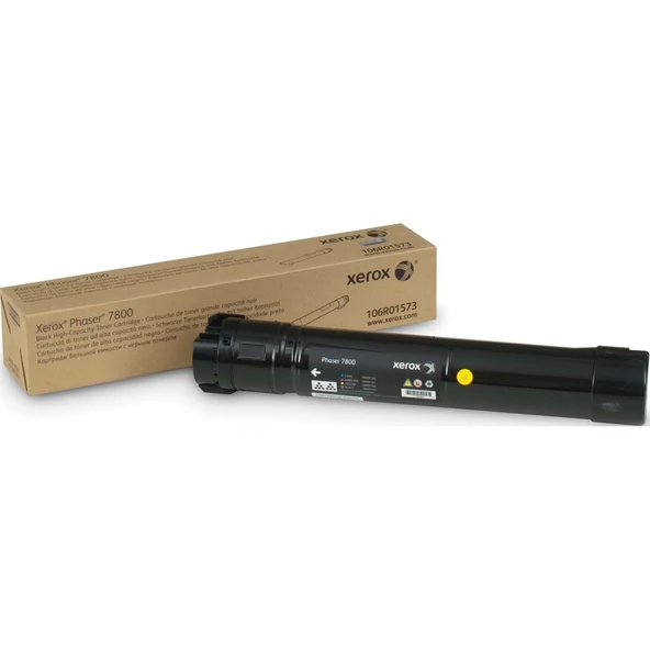 Phaser 7800 Yüksek Kapasite Black Siyah Toner 17.200 Sayfa 106R01573 ürün görseli 1