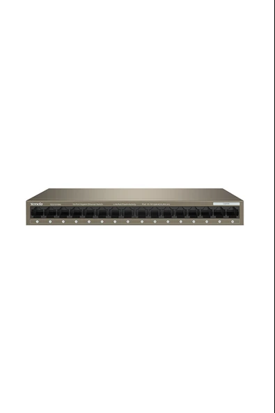 Teg1016M 16 Port 10-100-1000 Mbps Switch Hub Metal Kasa ürün görseli 1