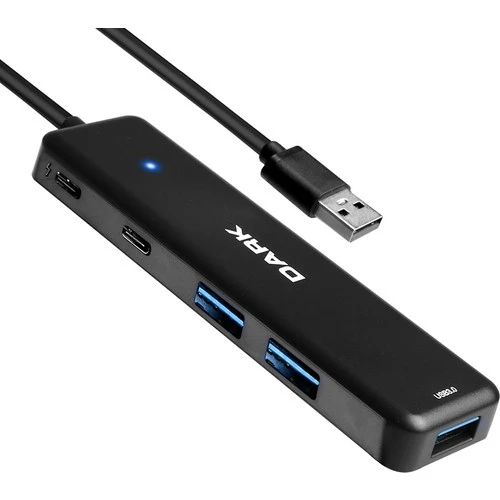 Dk-Ac-Usb347 Connect Master X5C Usb3.2Gen 1 Type-A To 3 Port Usb-A 1 Port Type-C 2.0-1X Type-C Dönüştürücü Çevirici Çoklayıcı ürün görseli 1