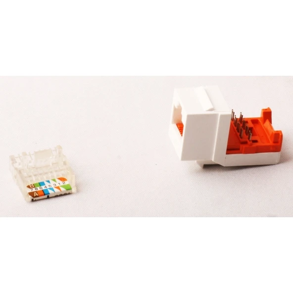Cat6 Utp Keystone Jack (4 Lü Paket) Nm206 ürün görseli 1