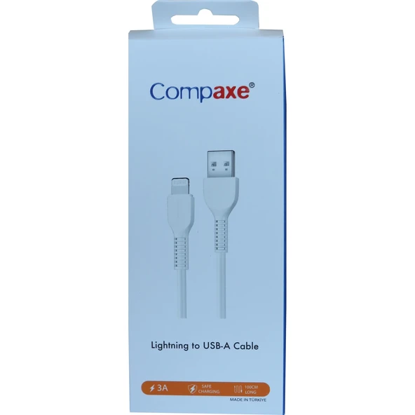 Ctk-Blu Usb 3.0 1 Metre 3A Lightning Şarj Kablosu ürün görseli 1